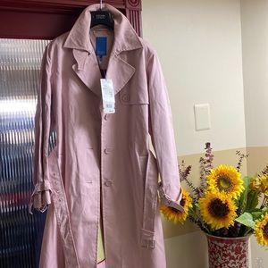 Escada Sport Pink CottonStretch Trench NewWithTags